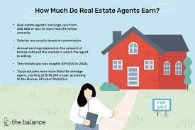 how much does a real estate agent make